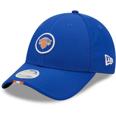 Women's New Era Blue New York Knicks Sleek 9FORTY Adjustable Hat
