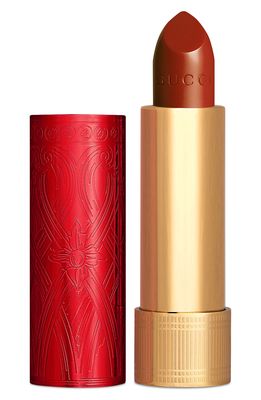 Gucci Lunar New Year Rouge a Levres Satin Lipstick in 505 Janet Rust