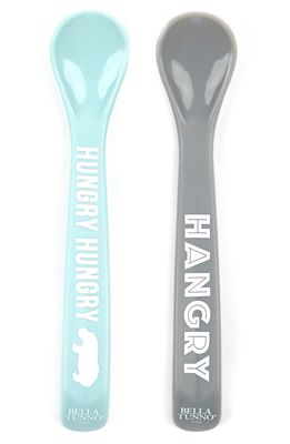 Bella Tunno Hangry 2-Pack Spoons in Blue/Grey