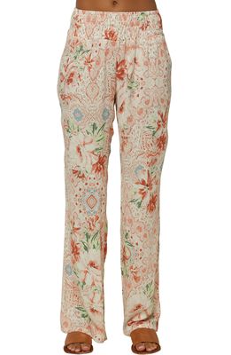 O'Neill Johnny Floral Wide Leg Pants in Multi Colored
