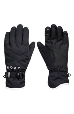 Roxy Jetty Gloves in True Black
