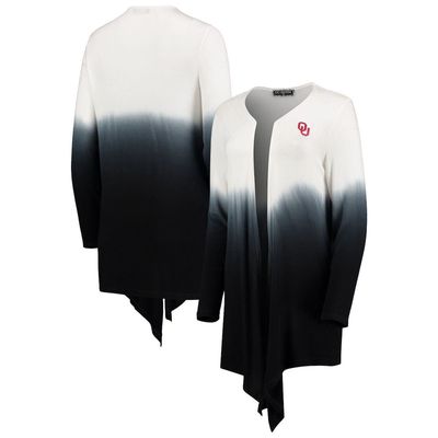 GAMEDAY COUTURE Women's White/Gray Oklahoma Sooners Ombre Cardigan
