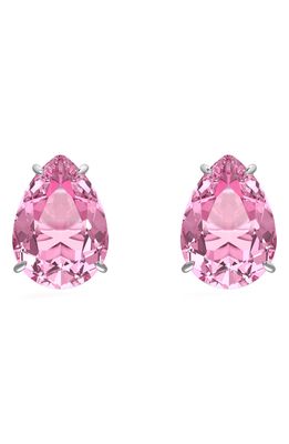 Swarovski Gema Stud Earrings in Pink