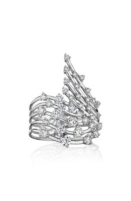 Hueb Luminus Diamond Ring in White Gold