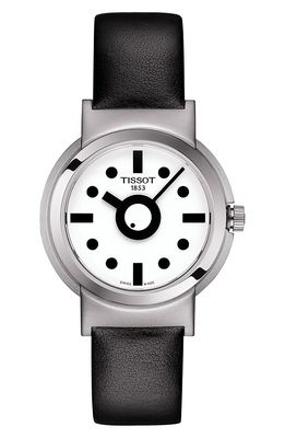 Tissot Heritage Memphis Leather Strap Watch & Silicone Strap Set