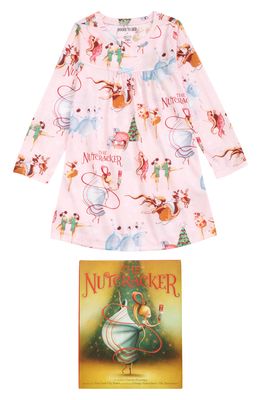 Books to Bed The Nutcracker Nightgown & Book Set in Pink