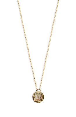 Argento Vivo Sterling Silver Butterfly Pendant Necklace in Gold