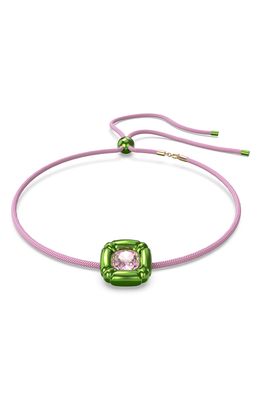 Swarovski Dulcis Single Strand Necklace in Light Rose