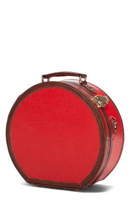 SteamLine Luggage The Entrepreneur Small Hatbox in Red