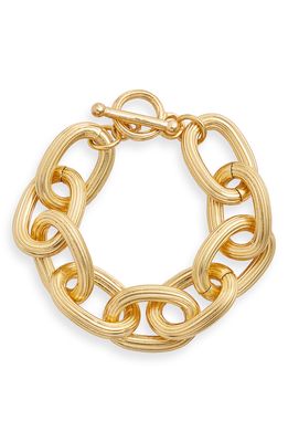Karine Sultan Layering Chain Link Bracelet in Gold