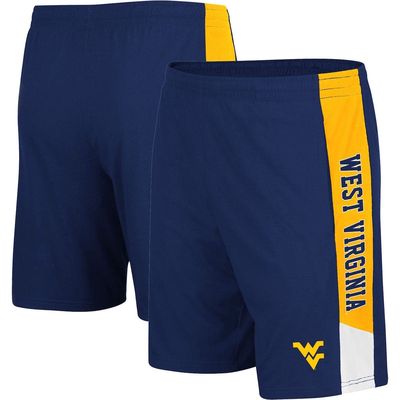 Men's Colosseum Navy West Virginia Mountaineers Wonkavision Shorts