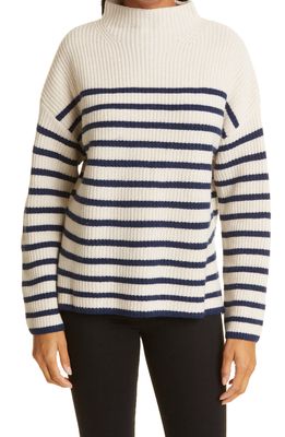 Rails Claudia Stripe Sweater in Cream Navy Stripe