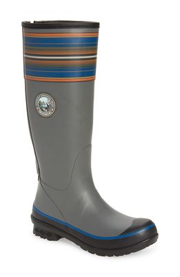 Pendleton Olympic National Park Knee High Boot in Smoke Rubber
