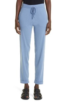 arch4 Kingston Baby Goat Cashmere Pants in Ocean Blue