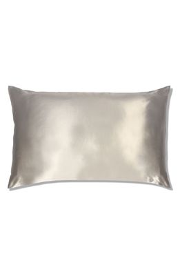 slip Pure Silk Pillowcase in Silver