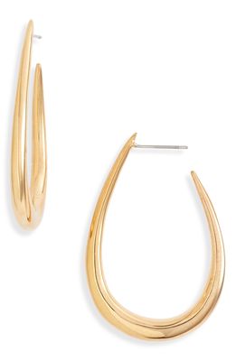 SOKO Mezi Maxi Hoop Earrings in Gold