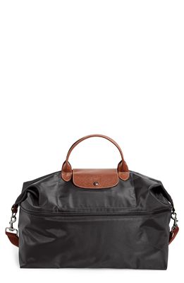 Longchamp Le Pliage 21-Inch Expandable Travel Bag in Black