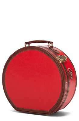 SteamLine Luggage The Entrepreneur Large Hatbox in Red