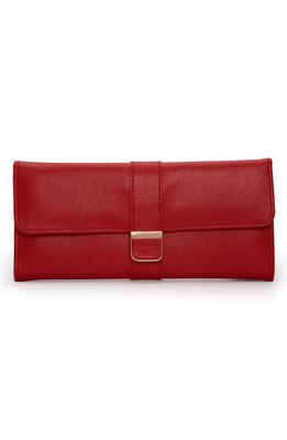 WOLF Palermo Jewelry Roll in Red