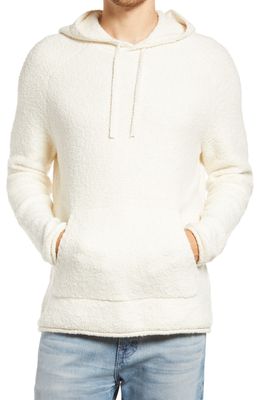 Rails Rollins Boucle Pullover Hoodie in Ivory