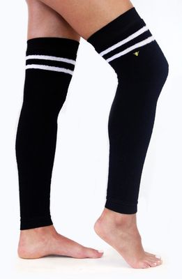 Arebesk Classic Terry Leg Warmers in Black