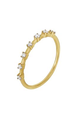 Bony Levy Solstice Diamond Stacking Ring in 18K Yellow Gold