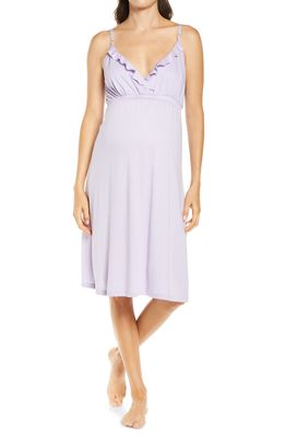 Belabumbum Elle Nursing/Maternity Nightgown in Lilac