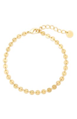 Brook and York Sequin Chain Bracelet in Gold