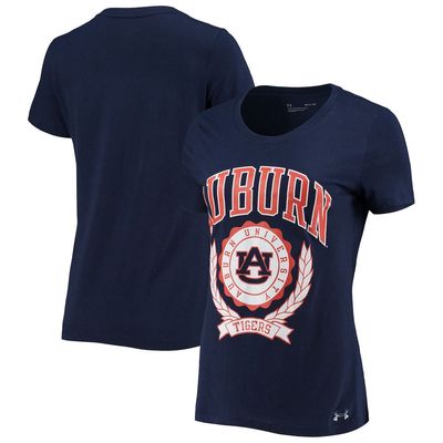 Women's Under Armour Navy Auburn Tigers T-Shirt