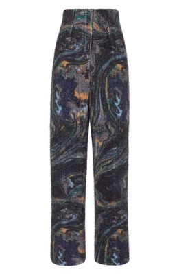 Fendi Marbled Cashmere Lined Sweater Pants in Arizona