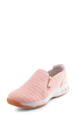 Therafit Nina Slip-On Sneaker in Pink Fabric