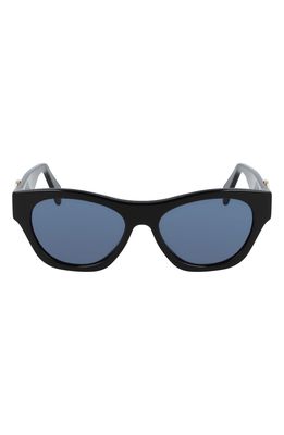 Lanvin Mother & Child 55mm Rectangle Sunglasses in Black