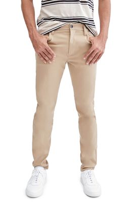 7 For All Mankind Adrien Slim Fit Five Pocket Pants in Khaki