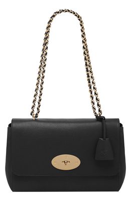 Mulberry Medium Lily Convertible Leather Shoulder Bag in Black