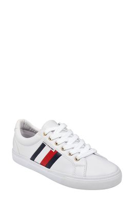 Tommy Hilfiger Lightz Sneaker in White Multi Faux Leather