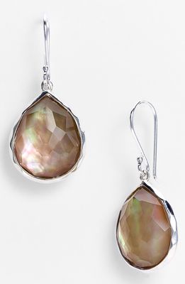 Ippolita 'Wonderland' Teardrop Earrings in Silver/Desert