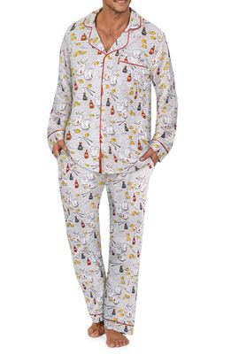 BedHead Pajamas Print Pajamas in Takeout
