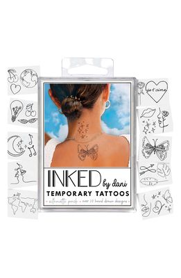 INKED by Dani Silhouette Pack Temporary Tattoos in None