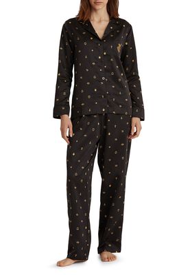 Lauren Ralph Lauren Pajamas in Black Pt
