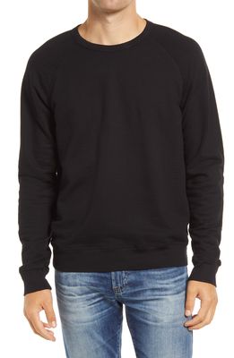AG Elba Men's Crewneck Sweatshirt in True Black