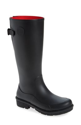 FitFlop WonderWelly Waterproof Rain Boot in All Black