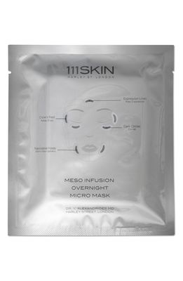 111SKIN 4-Count Meso Infusion Overnight Micro Mask