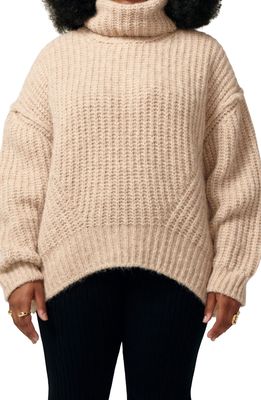 LITA by Ciara A Heaven Turtleneck Sweater in Hazelnut