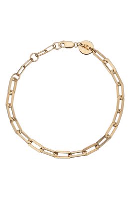 Jennifer Zeuner Maggie Chain Link Bracelet in Yellow Gold