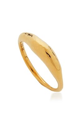 Monica Vinader Gaia Ring in Yellow Gold