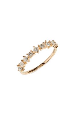 Dana Rebecca Designs Millie Ryan Princess Diamond Ring in Yellow Gold