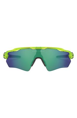 Oakley Shield Sunglasses in Matte Uranium/Prizm Jade