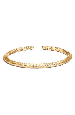 John Hardy Tiga Flex Cuff Bracelet in Gold
