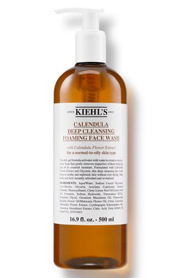 Kiehl's Since 1851 Calendula Deep Cleansing Foaming Face Wash for Normal-to-Oily Skin