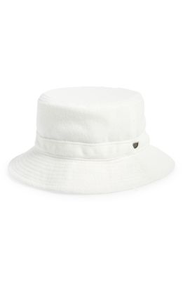 Brixton Nora Packable Bucket Hat in White